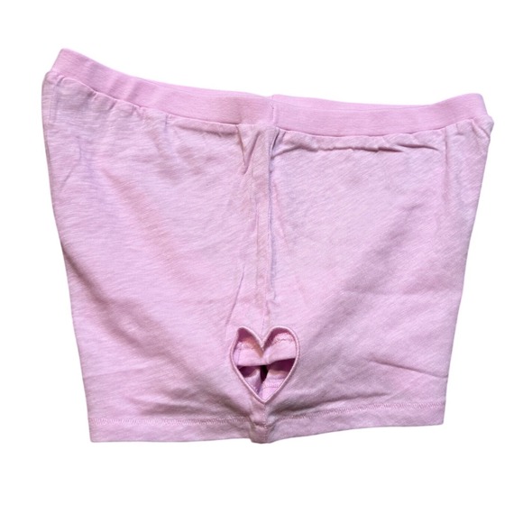 SKIMS Worn In Jersey Heart Micro Short Baby Pink BT-SHO-11133W Womens Size M NEW - Picture 6 of 9